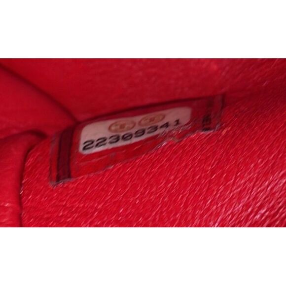 Chanel Coco Top Handle Bag Python Mini Red - Picture 8 of 8